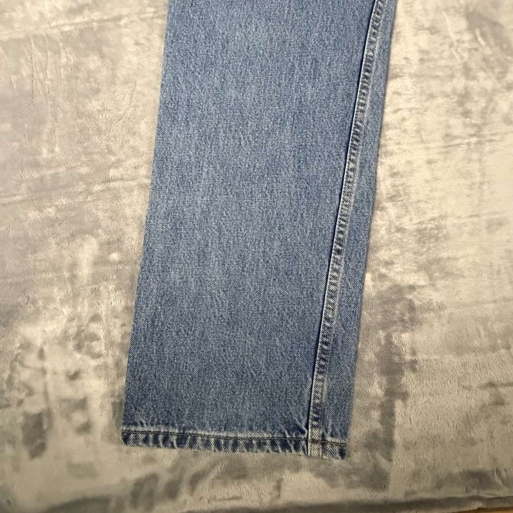 Vtg Levi's 505 Jeans Men's 34x32 Fit 32x32 Blue Denim Straight Leg Boot Y2K 90s - Picture 7 of 16